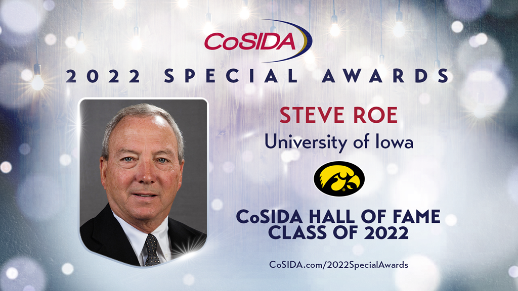 2022 Special Awards Salute: Steve Roe (Iowa), CoSIDA Hall of Fame Class of 2022